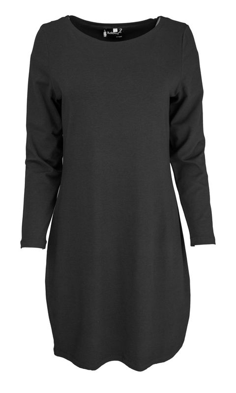 Boheme Kort Kjole i Bambus/Bomull Farge Black