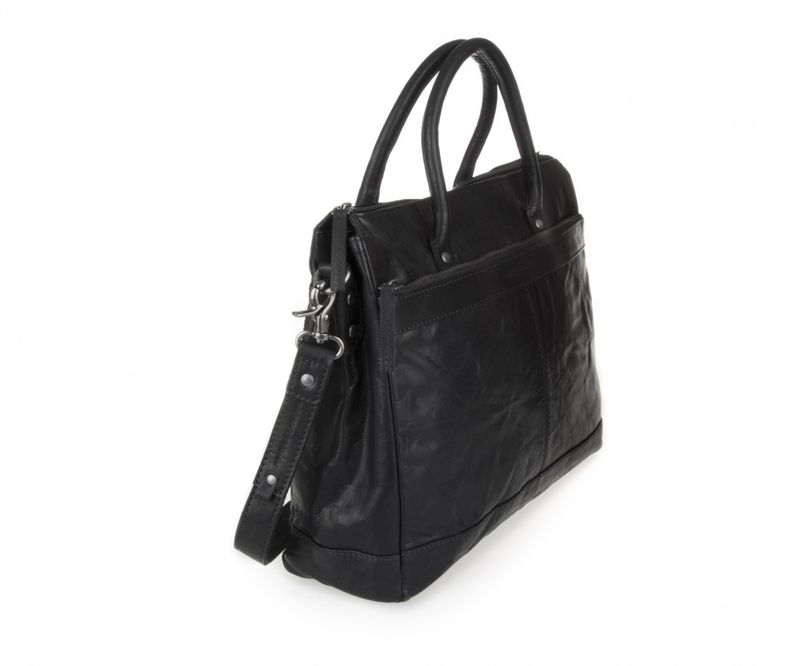 Spikes & Sparrow jobbe/pc veske 2 black