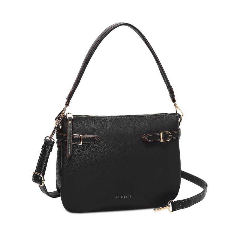 Puccini Nella Hand/Shoulderbag i Black