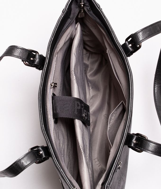 Giulia Piarelli classic shopper black