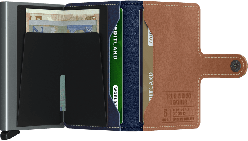 Secrid Miniwallet Indigo -5 titanium
