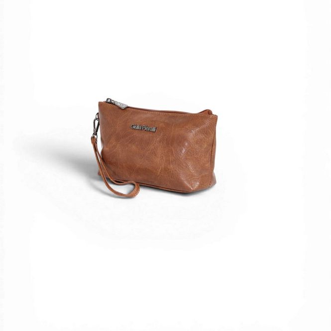Hovedbilde Giulia Piaralli Classic Toalettbag Small i Cognac
