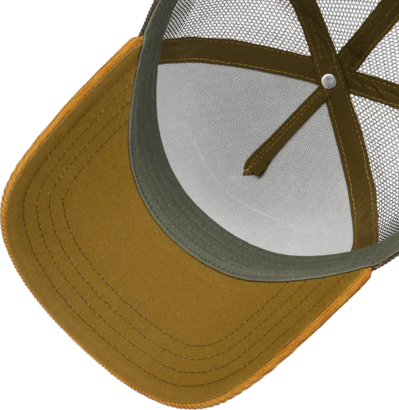 Stetson Trucker Cap Skull i Yellow/Red