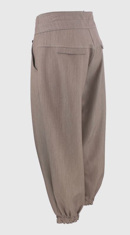 Boheme Bukse M/Bånd i Taupe