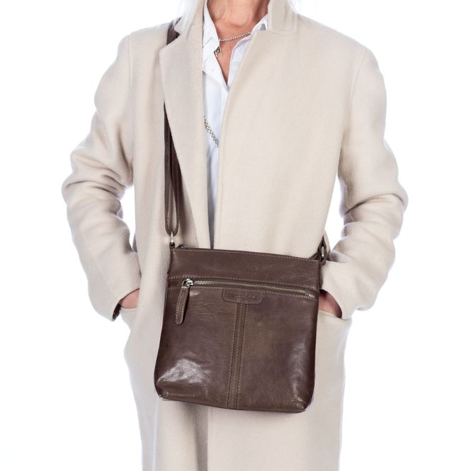 Hovedbilde Springfield sholder/crossoverveske i  brown