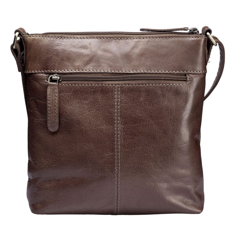 Springfield sholder/crossoverveske i  brown