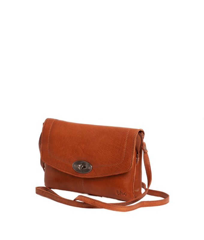 BHC Tiramisu Small Flapbag Cognac