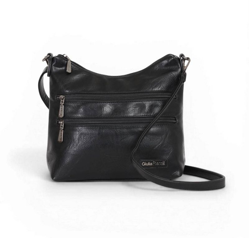 Giulia Pieralli Classic Bucket Shoulderbag Black