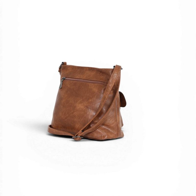 Giulia Piaralli Classic Crossoverbag i Cognac