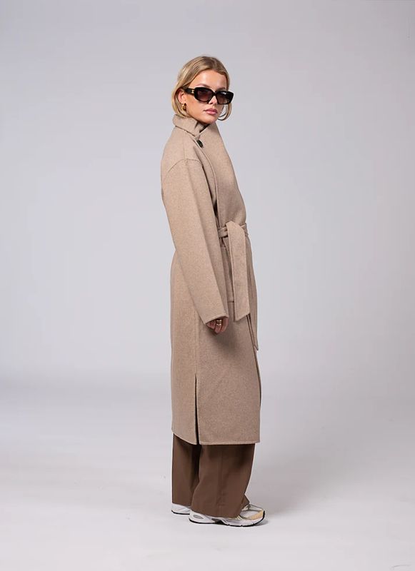 Clermonte Ana Wool Coat Sand
