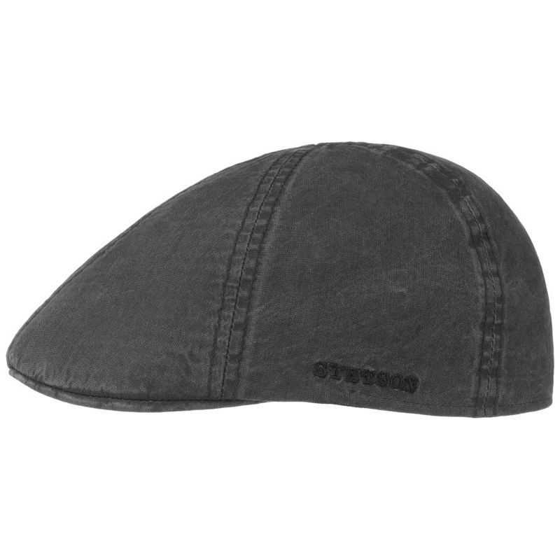 Stetson Texas sixpence i bomull black