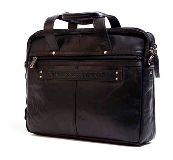Hovedbilde PC-veske med lang reim black