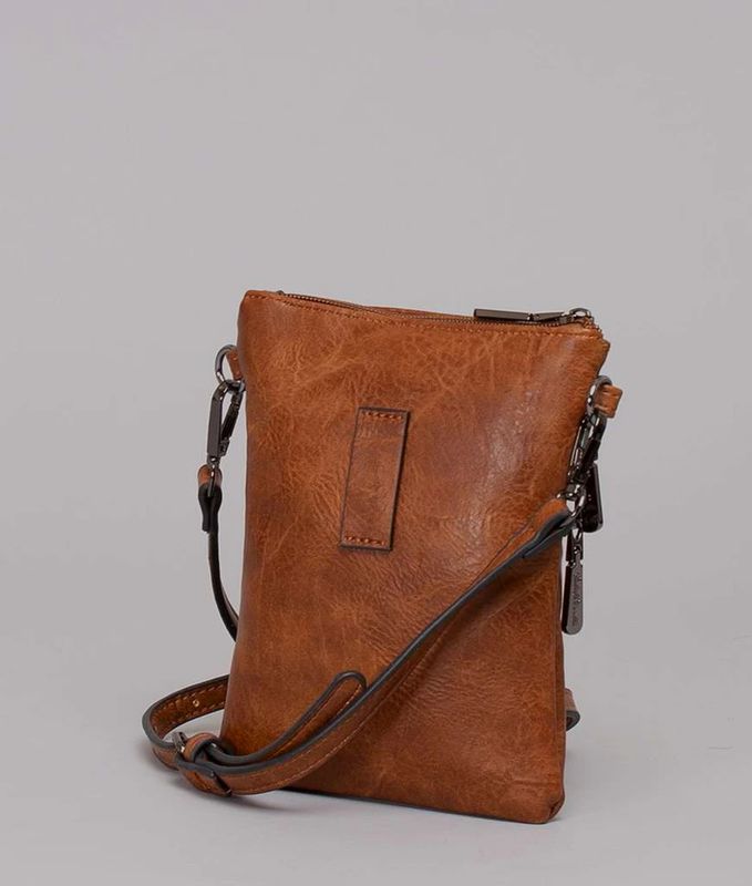 Giulia Pieralli Classic Phonebag Cognac