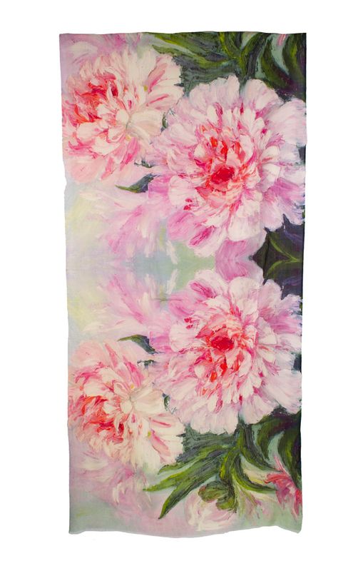 Boheme Skjerf i Blomsterprint