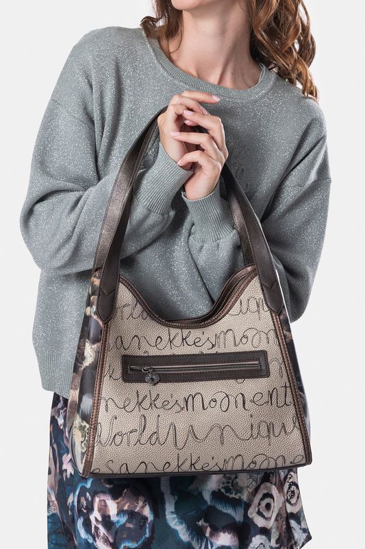 Anekke Shoulderbag Beige/Multi