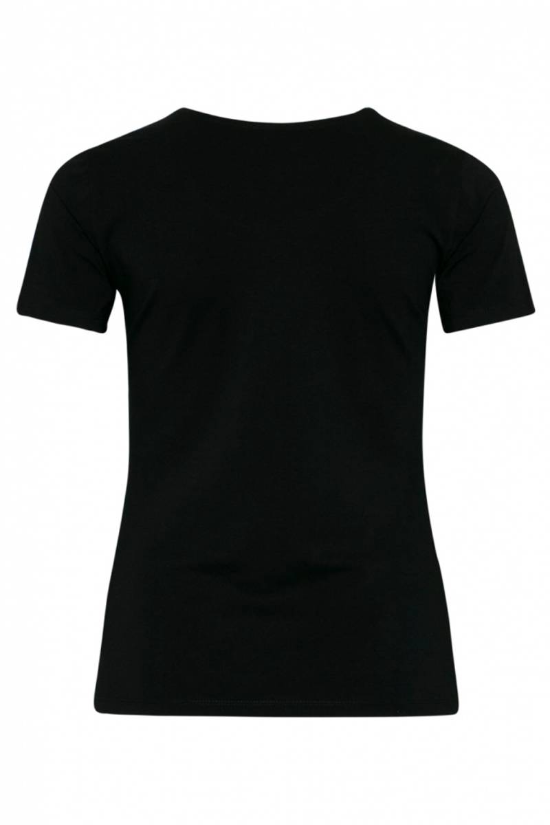 Claire Alanis T-shirt m/logo Black