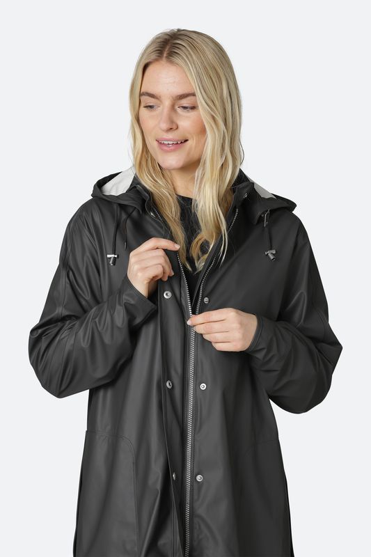 Ilse Jacobsen Rain71 regnjakke i dark shadow
