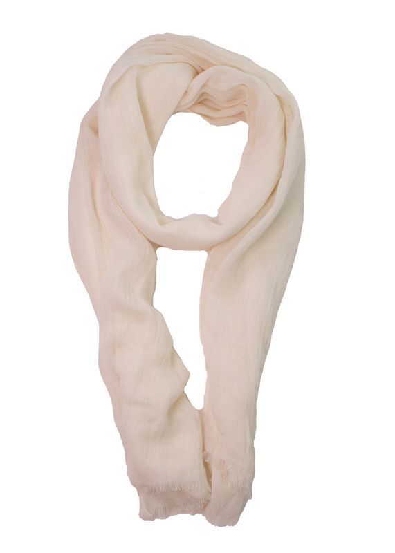 Boheme Skjerf  70X180 i Offwhite