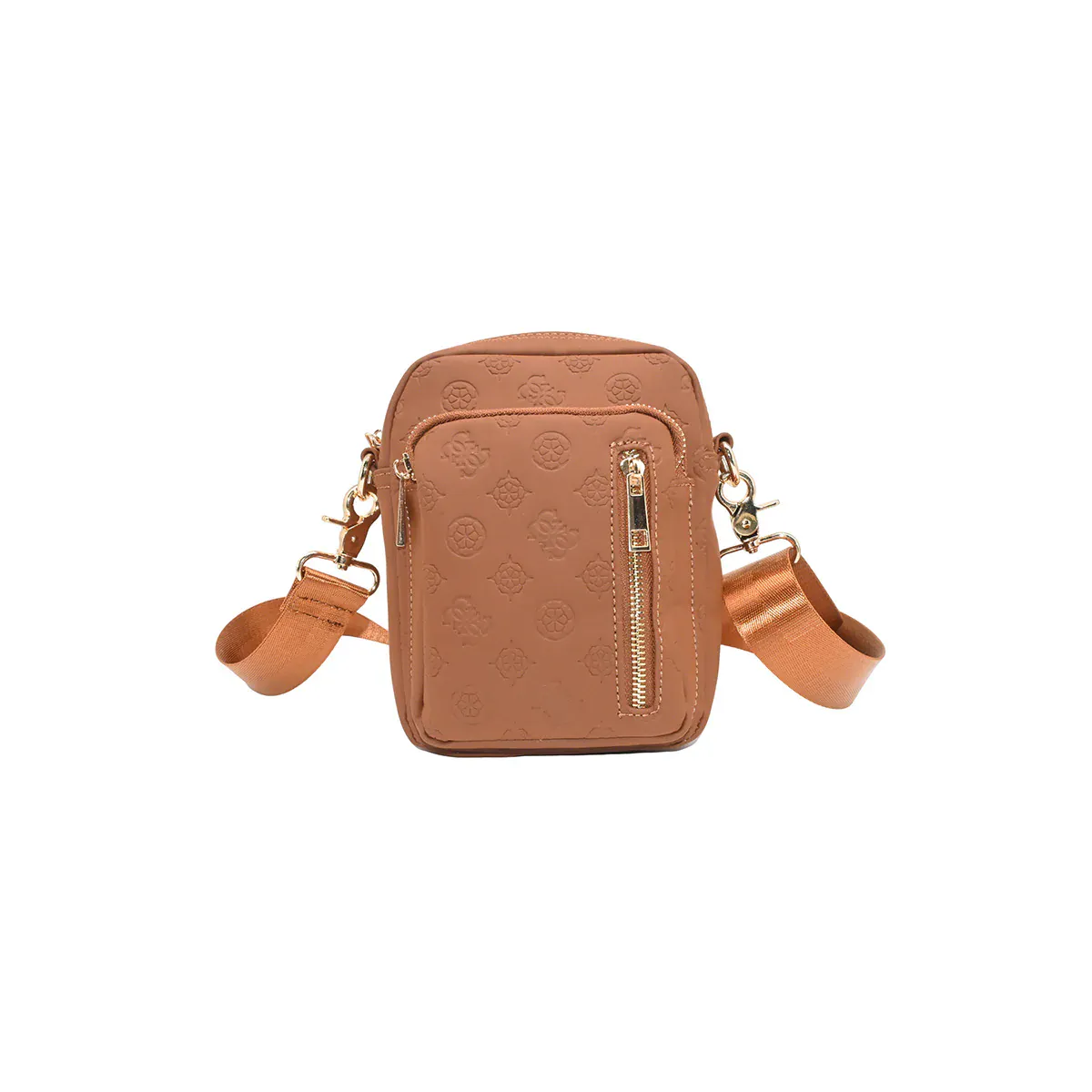 Rosenvinge Levi Citybag M/Preget Mønster i Cognac