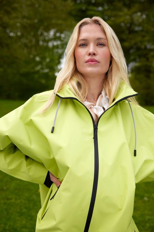 Normann Regnjakke i Lime