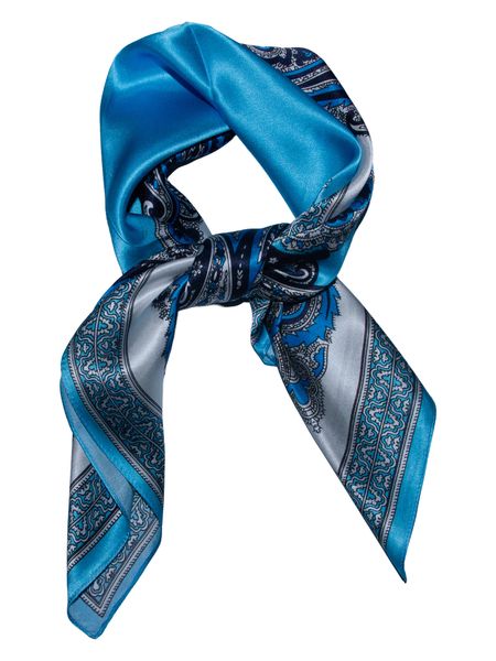 Hovedbilde Intex Skjerf klassisk SILKE 70x70 Light Blue