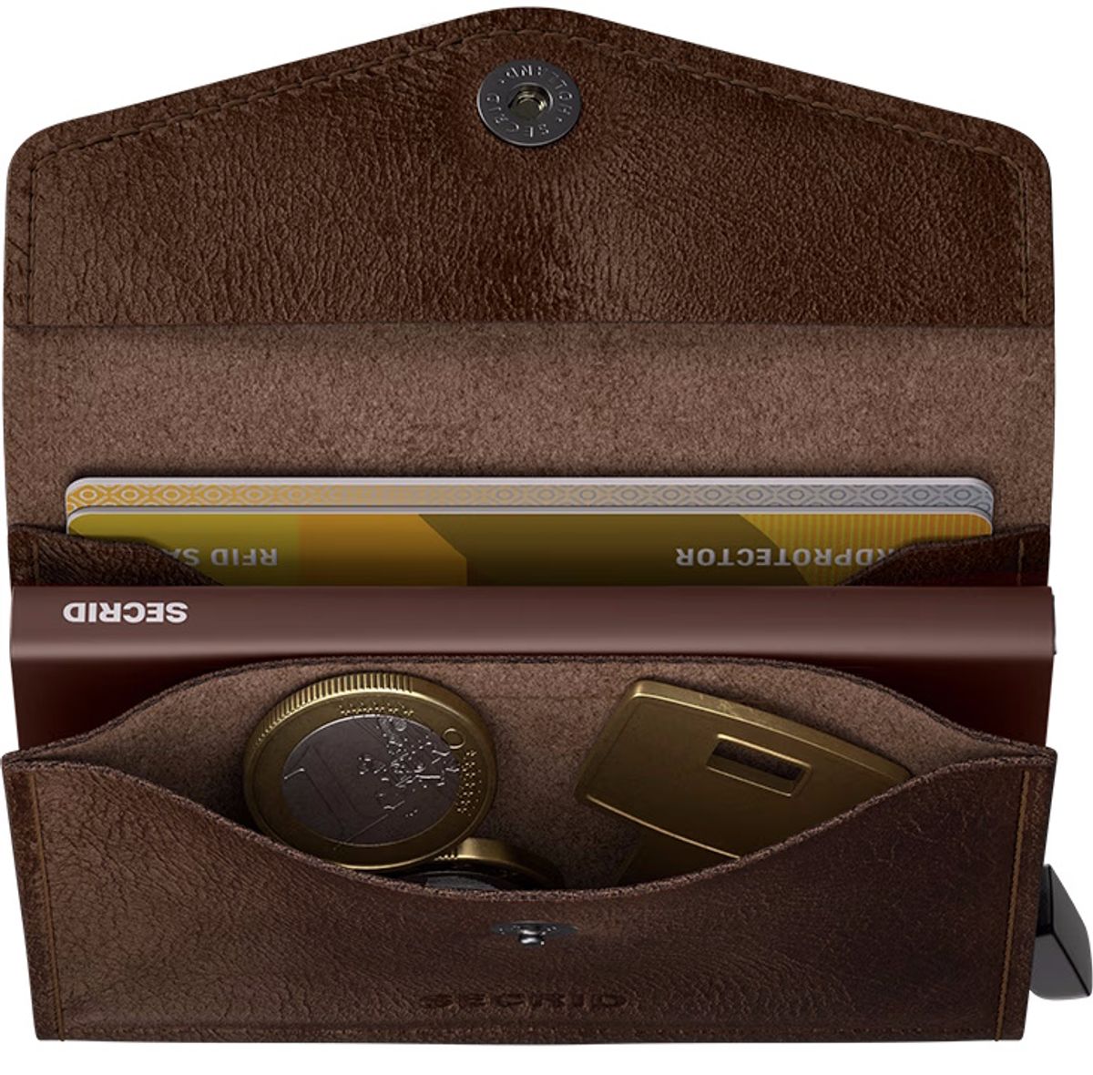 Secrid Envelope Lommebok/Kortholder Vintage Chocolate