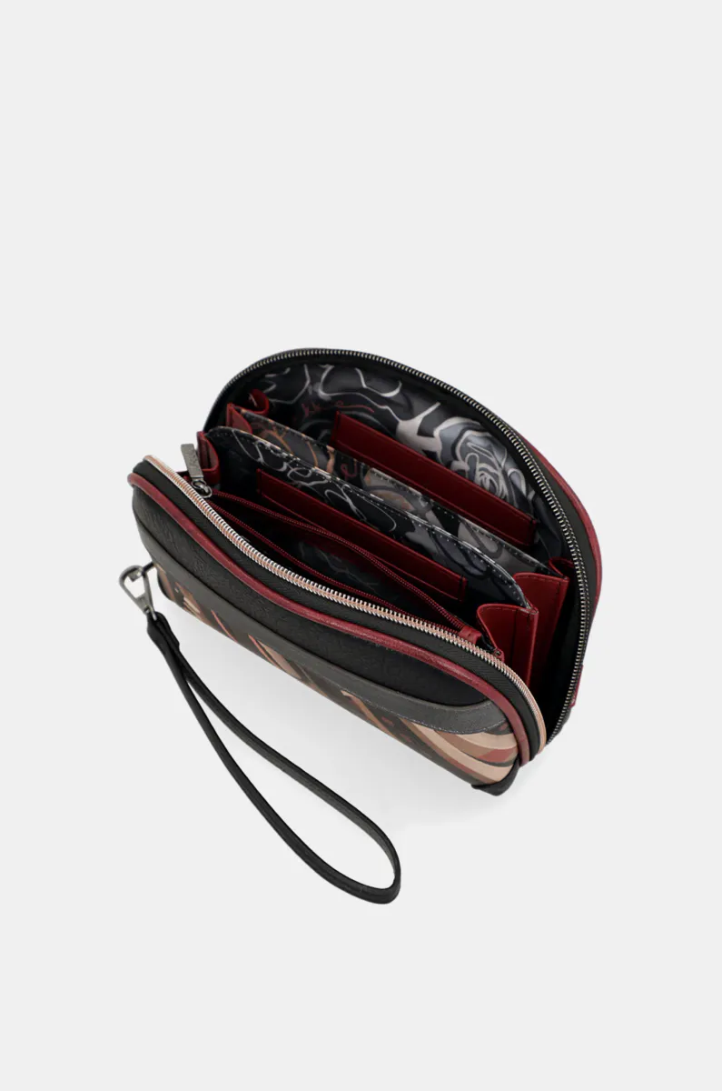 Anekke Clutch Dark i Brown/Multi