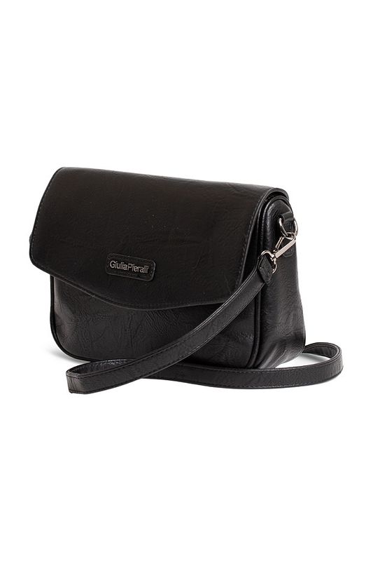 Giulia Piaralli Miriam Flapbag Black