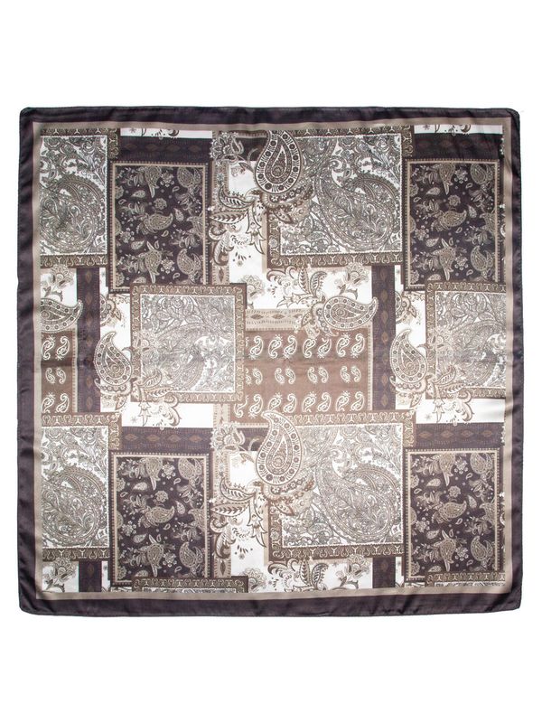 Intex Skjerf Paisley 70 X 70 Cm. i Brown