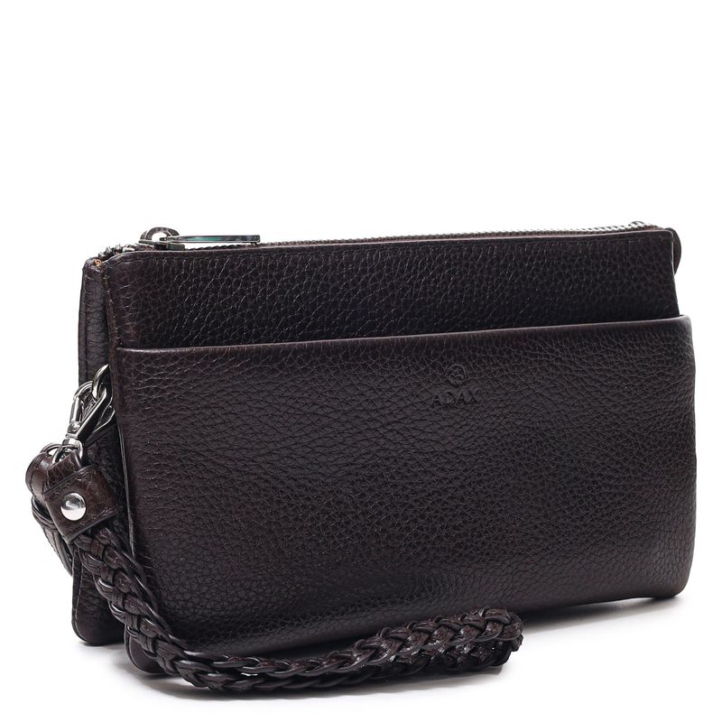 ADAX Nellie Combi Clutch Chocolate