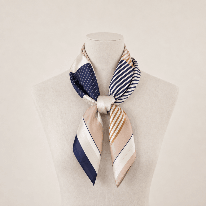 Hovedbilde Diz Lite Skjerf Silkelook  Beige