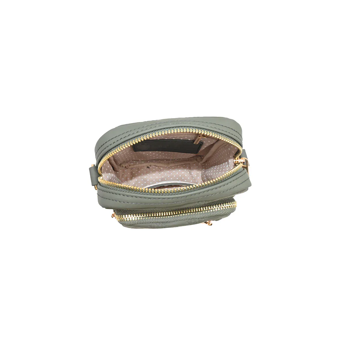 Rosenvinge Levi Citybag M/Preget Mønster i Olive Green