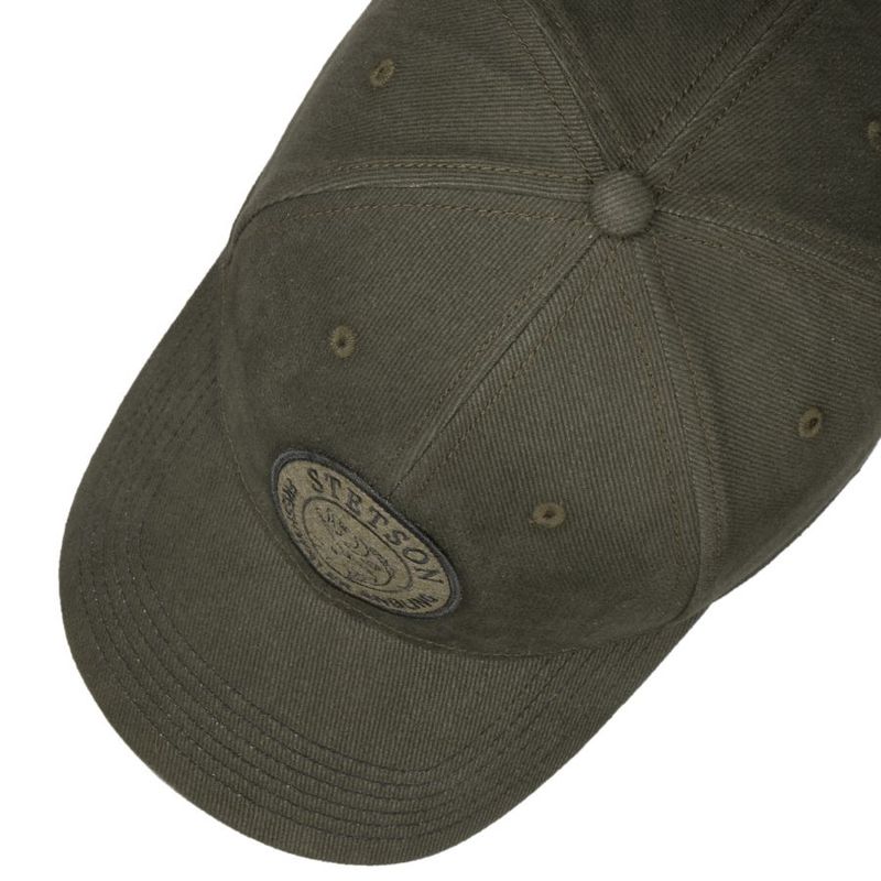 Stetson Baseball Cap Freshwater Angling i Olive