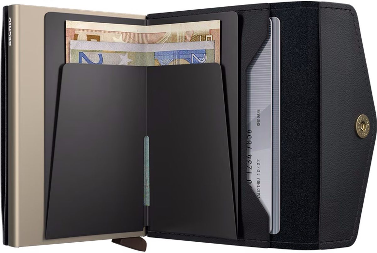 Secrid Envelope Lommebok/Kortholder Black