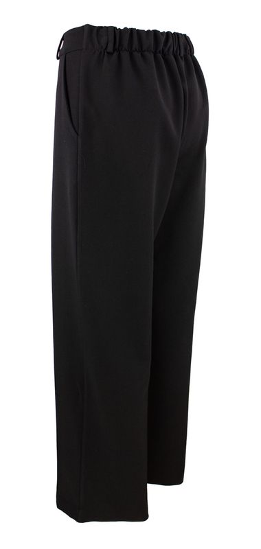 Boheme Bukser i Rett Fasong Black