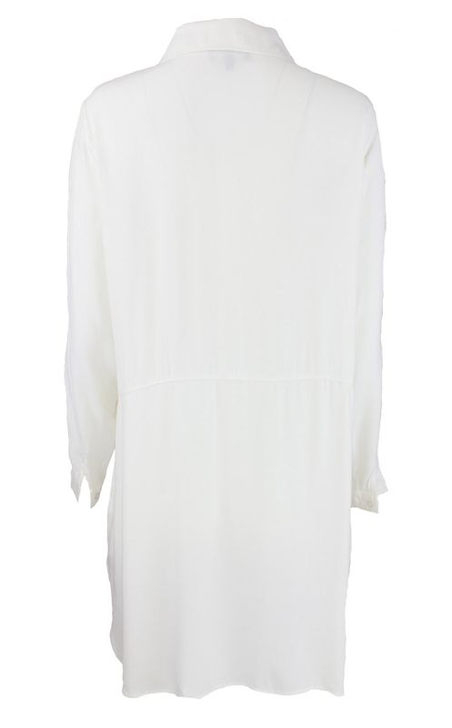 Boheme Satengbluse i Off White