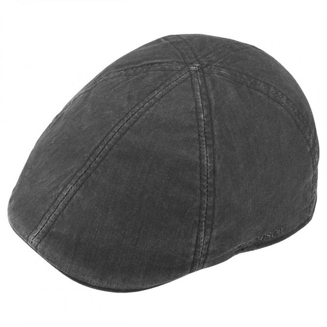 Hovedbilde Stetson Texas sixpence i bomull black