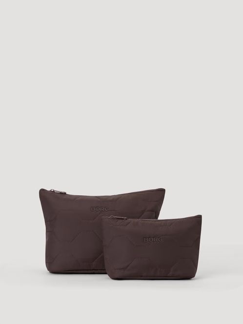 Hovedbilde B.Borg Quilted Washbag Set i Mole