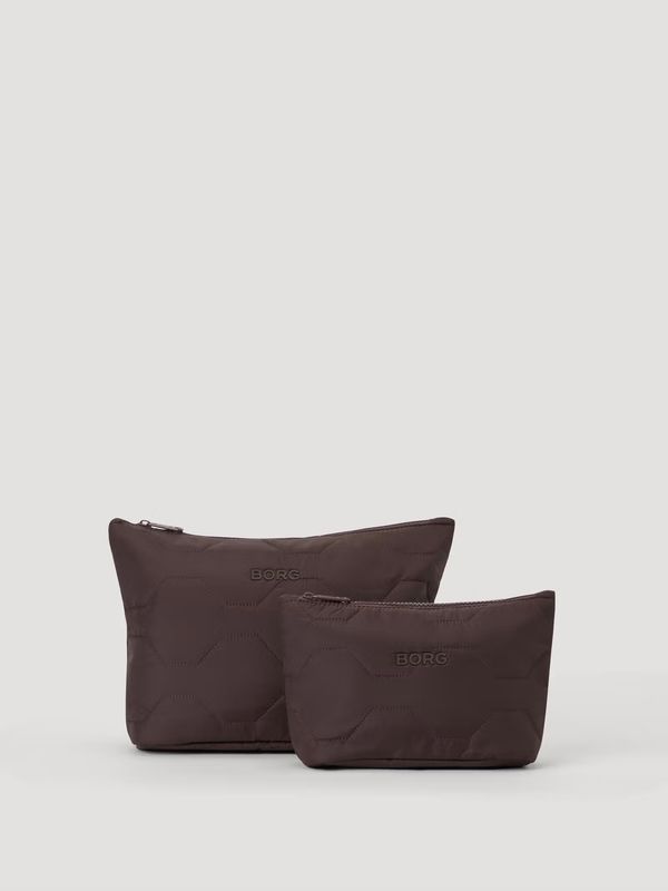 B.Borg Quilted Washbag Set i Mole