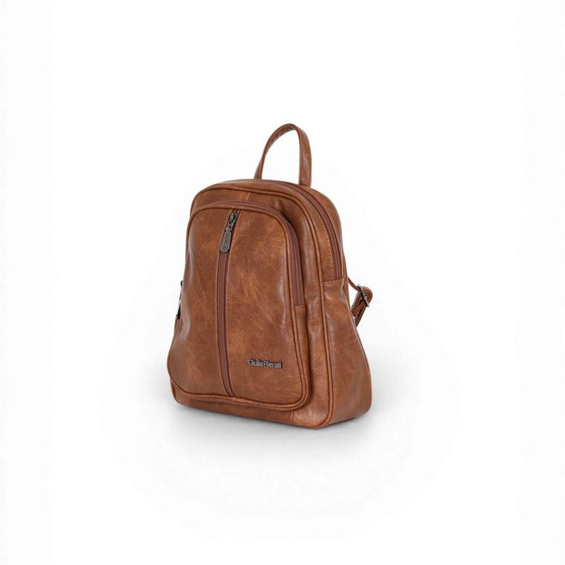 Giulia Pieralli Classic Backpack Medium Cognac