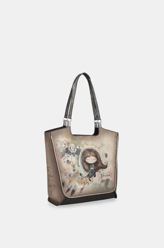 Anekke Shoulderbag Dark Beige/Multi