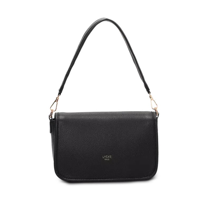 Lycke Sandnes Flapbag i Black