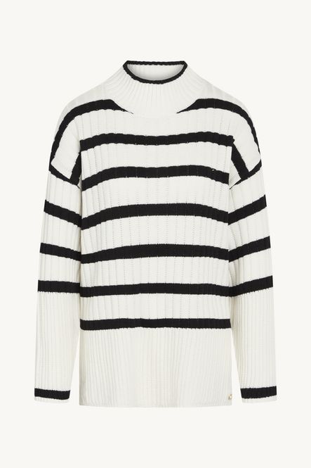 Hovedbilde Claire Poline Pullover/M Høy Hals i Ivory