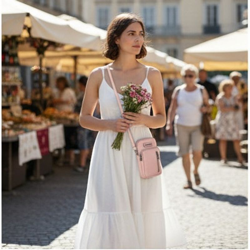 Giulia Pieralli Classic Citybag i Pink
