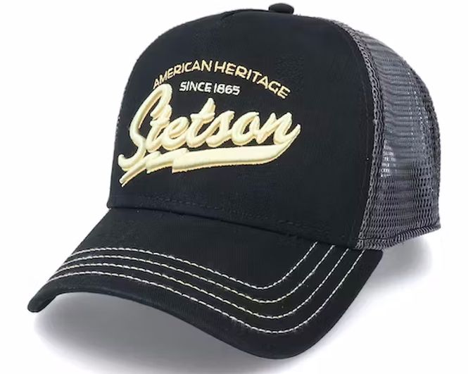 Hovedbilde Stetson Trucker American Heritage Classic Black
