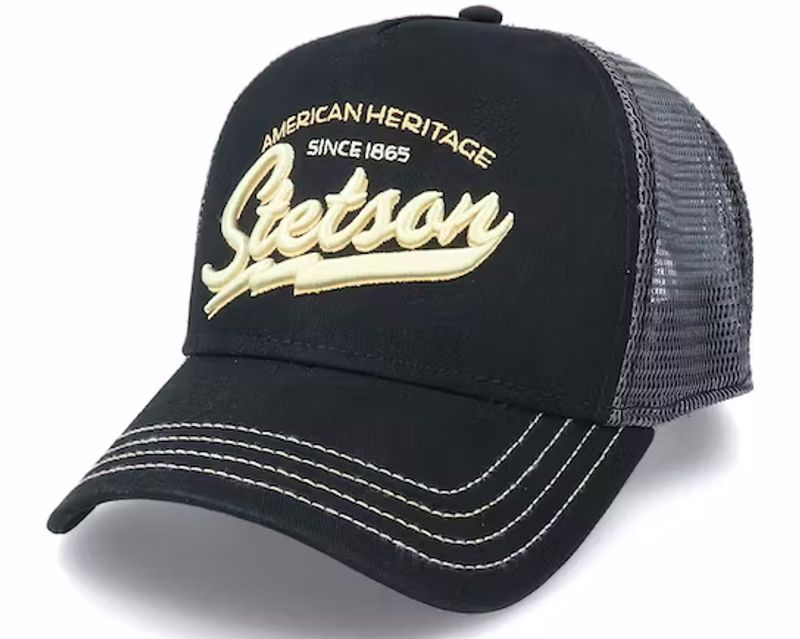 Stetson Trucker American Heritage Classic Black