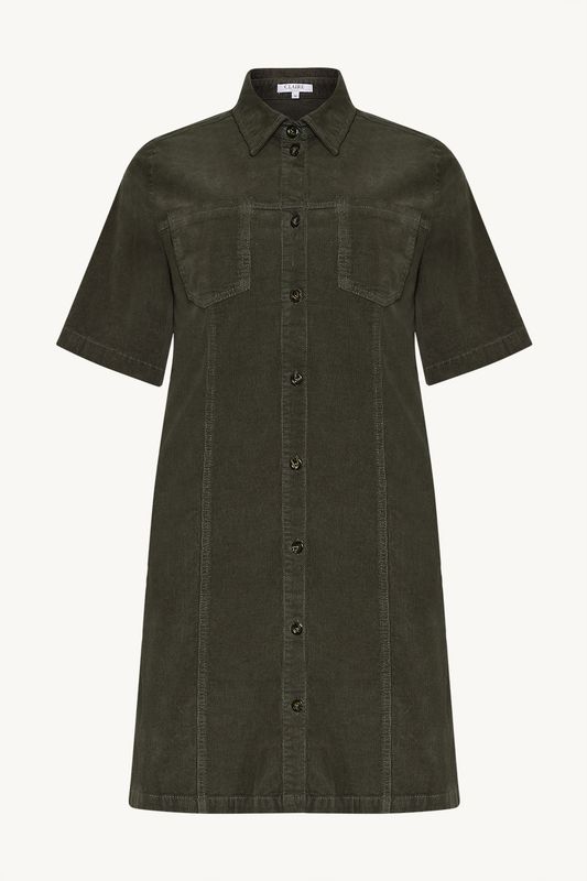 Claire Danee Cordkjole M/Kort Arm i Old Forest