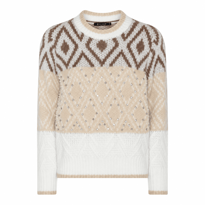 Micha Genser i Offwhite/Latte