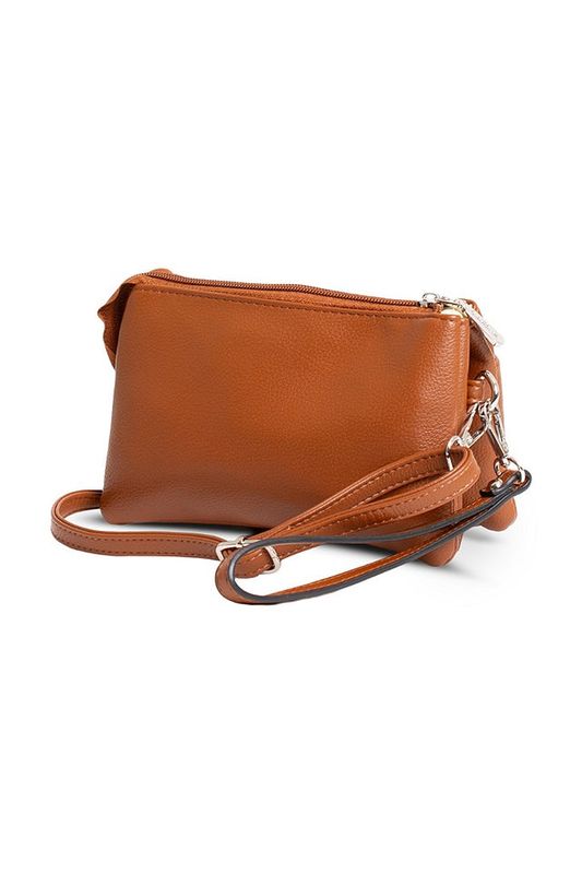 Giulia Pieralli Soft Walletbag i Brown