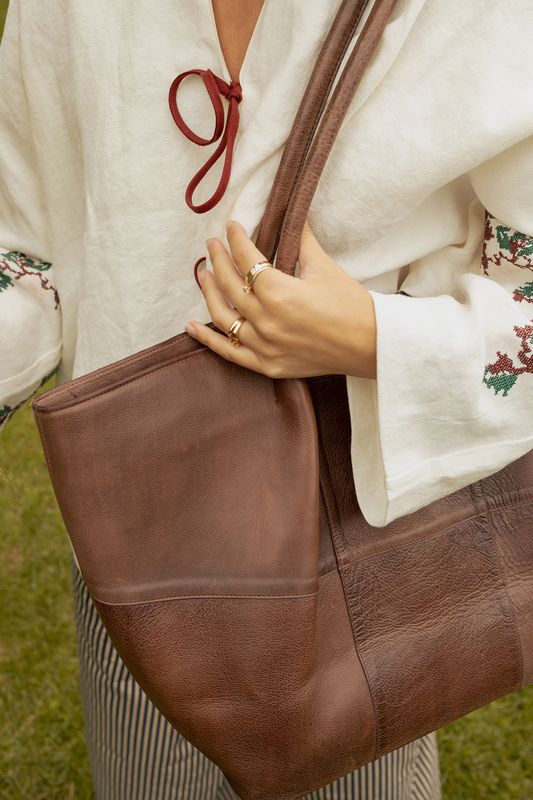 RE:Designed By Dixie Mane Big Toutebag Woodsmoke